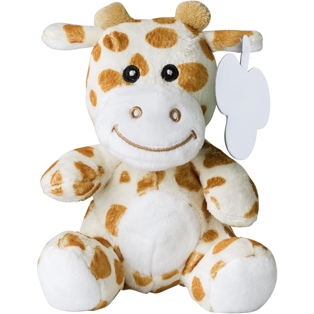 Plush giraffe, suitable for direct digital print