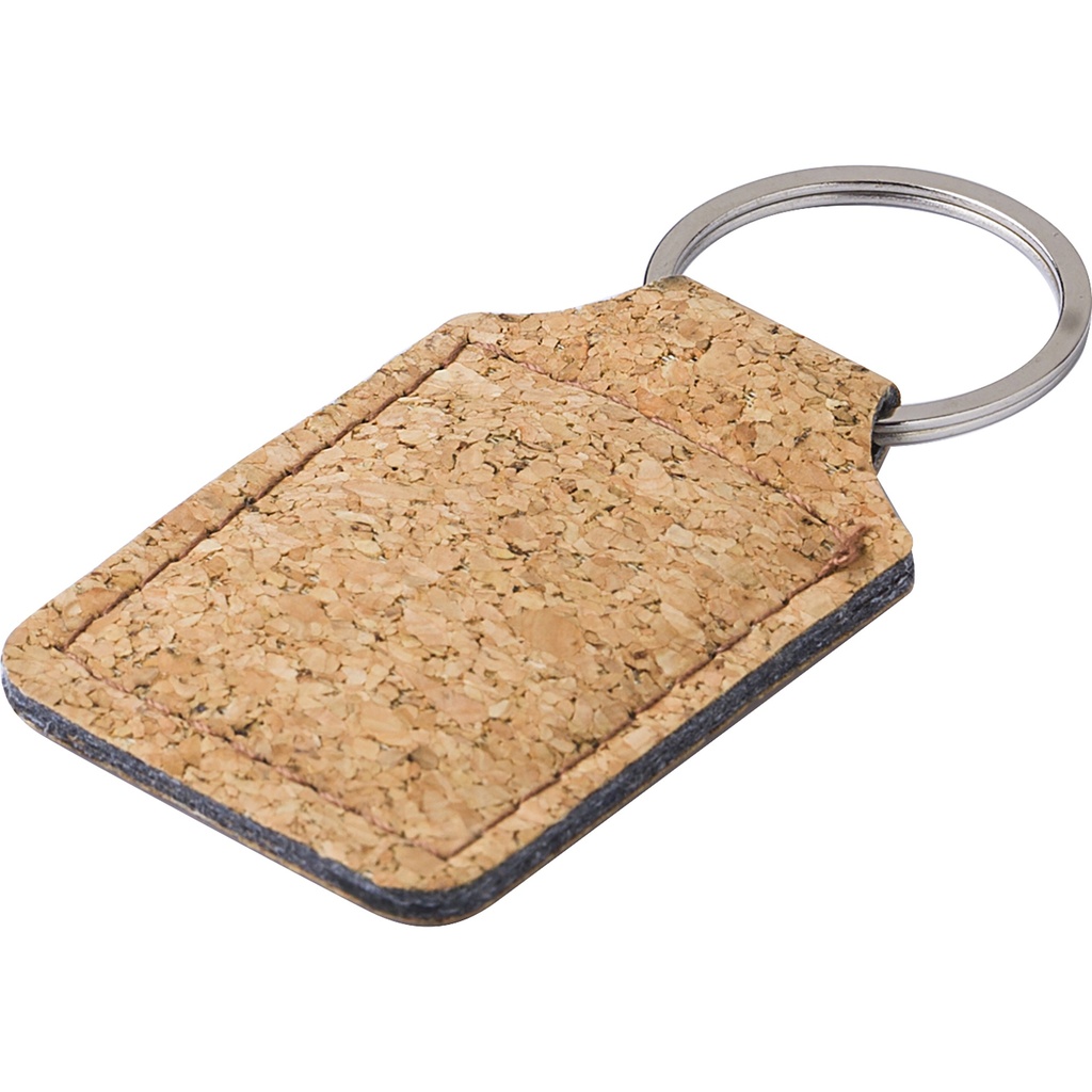Cork keyring