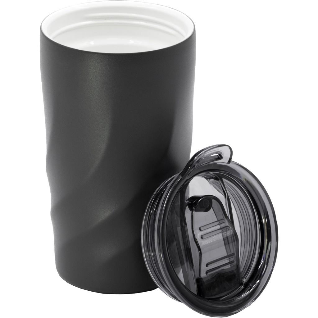 BrandCharger recycled ceramic coated travel mug (400ml)