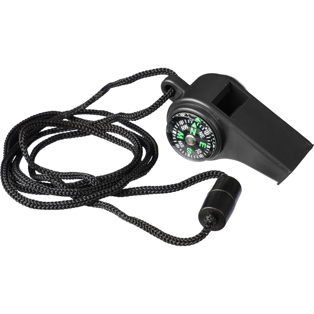 Whistle and compass
