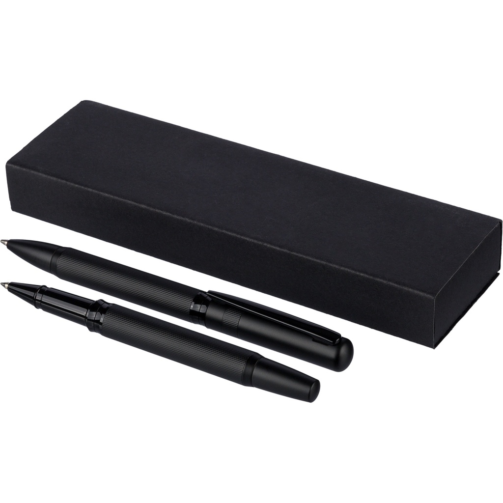 Metal and eco brass pen set