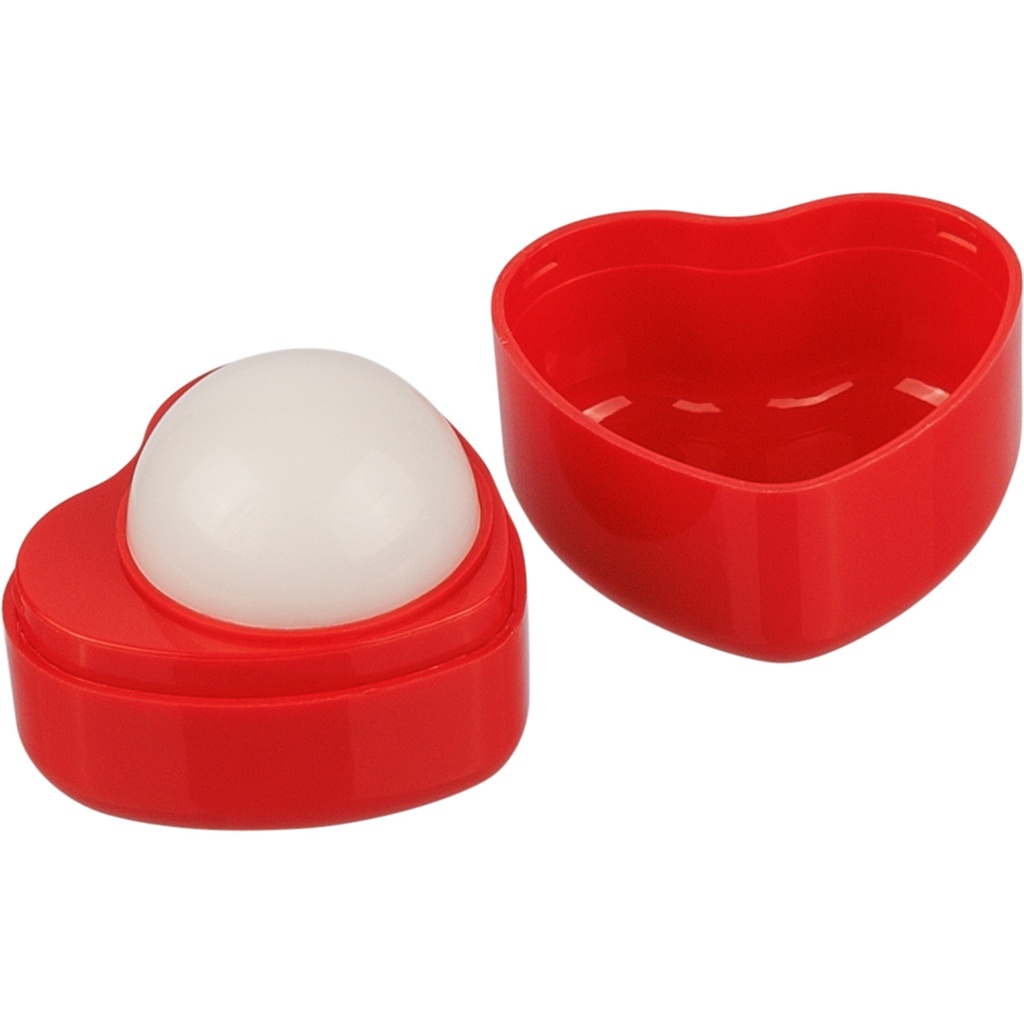Heart shaped lip balm