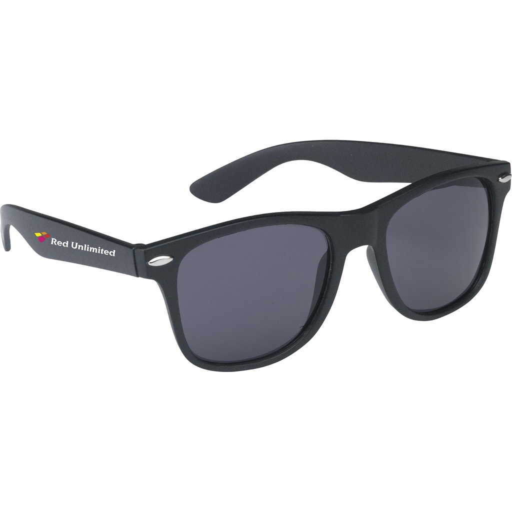 Matt black sunglasses