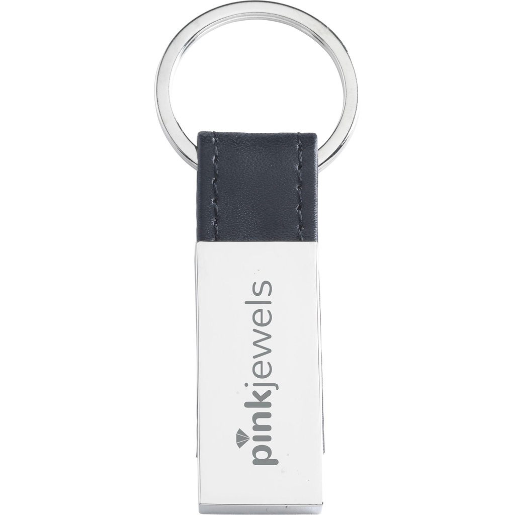 Metal and PU keyring