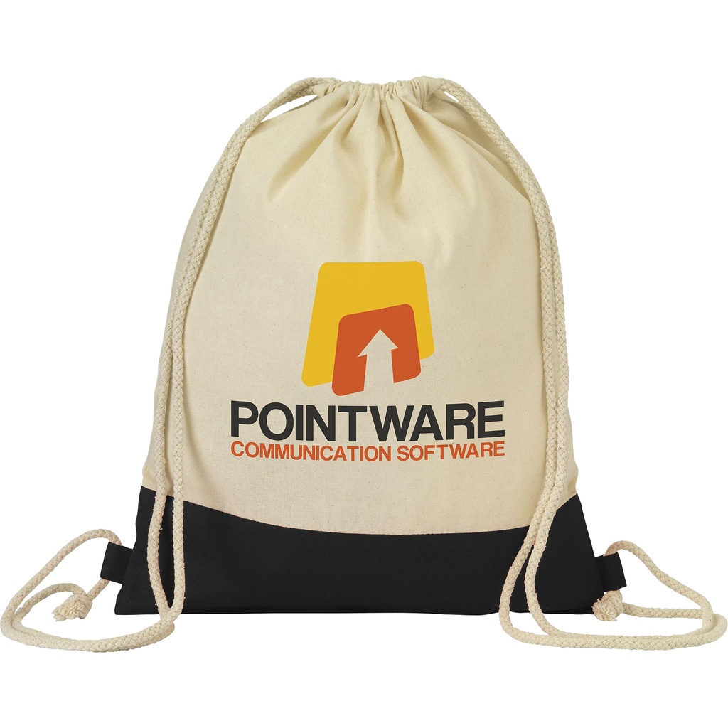 Cotton drawstring backpack (125gsm/3.68oz)