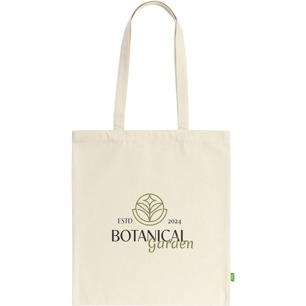 Organic canvas shopper (320gsm/9.43oz)