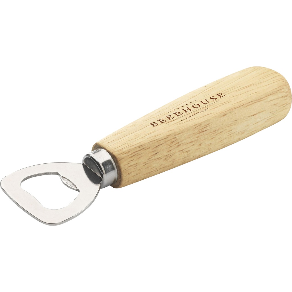 Beechwood bottle opener