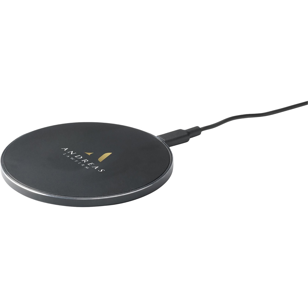 Recycled aluminium wireless charger