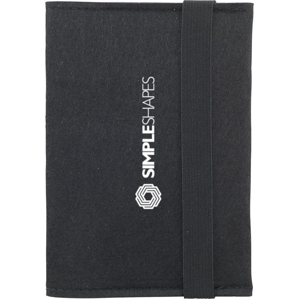 RPET felt passport holder