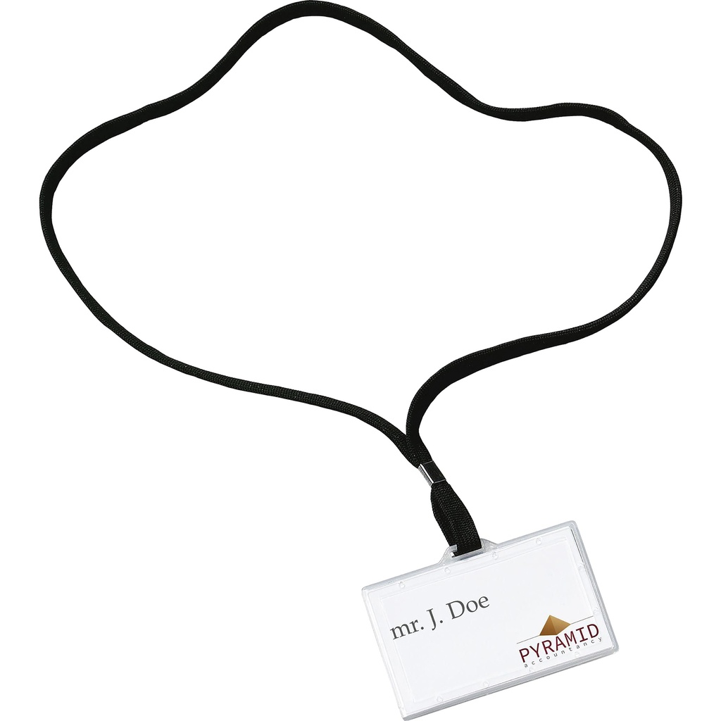 Lanyard name card holder