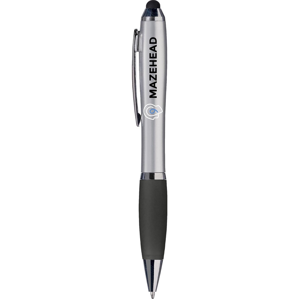 Plastic stylus ballpen