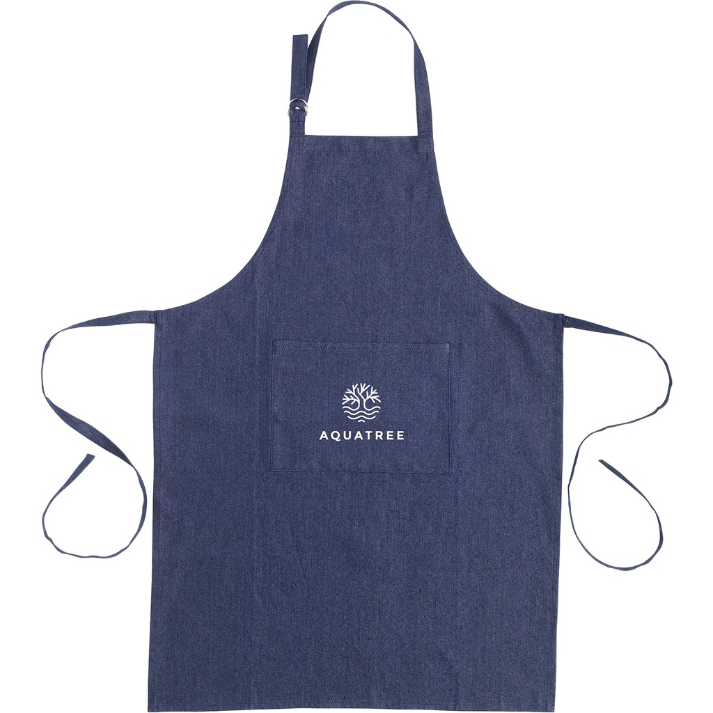 Recycled denim apron (220gsm/6.4oz)