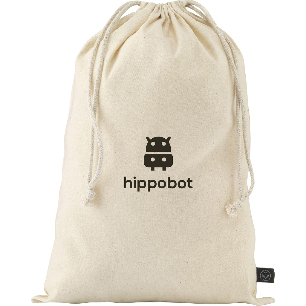 Recycled cotton gift pouch (150gsm/4.42 oz)
