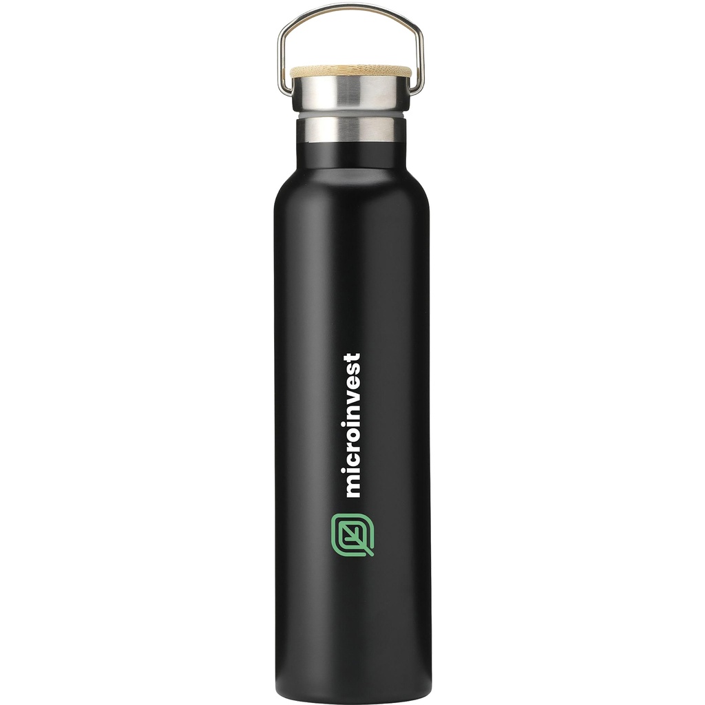 Double walled recycled stainless steel bottle (750ml)