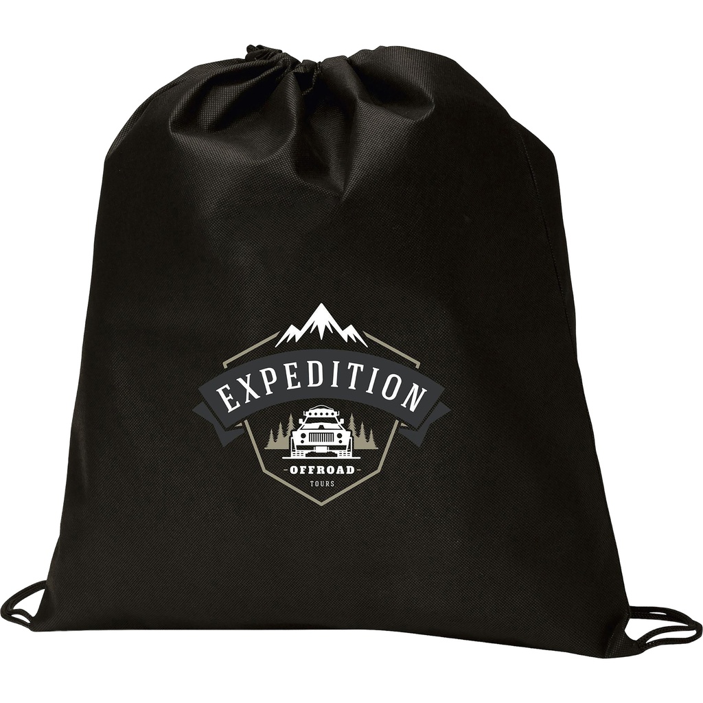 Non-woven drawstring backpack