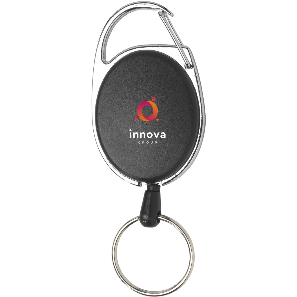 Name badge holder with clip