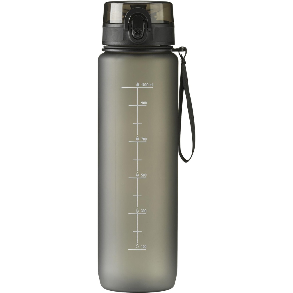Transparent bottle with measurements (1000ml)