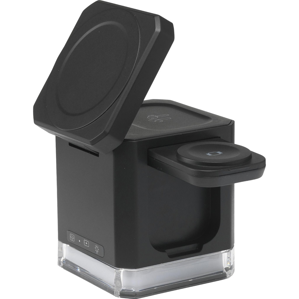 Cube 3-in-1 recycled ABS charging stand