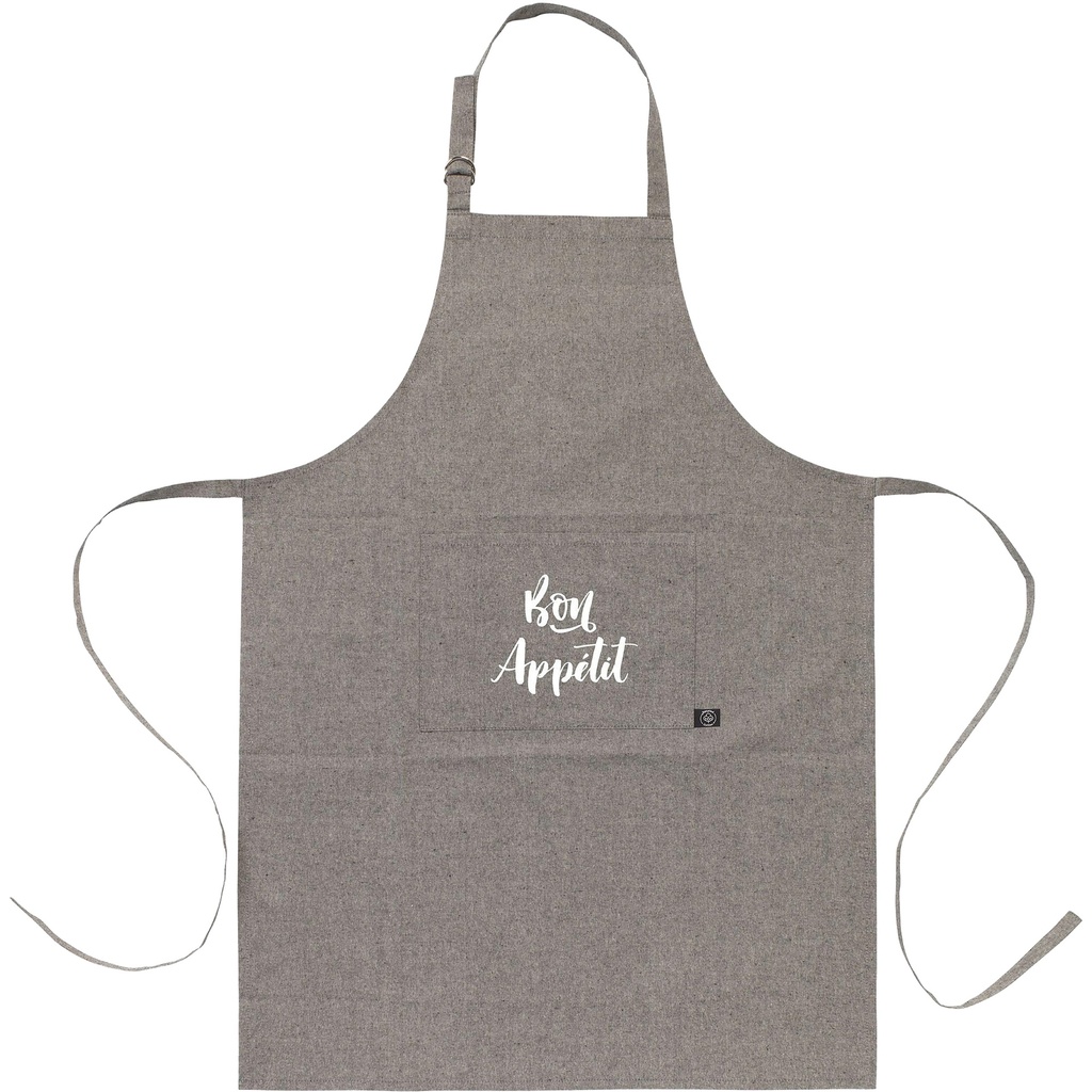 Recycled cotton apron (160gsm/4.71oz)
