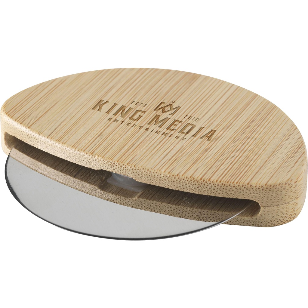 Bamboo pizza cutter