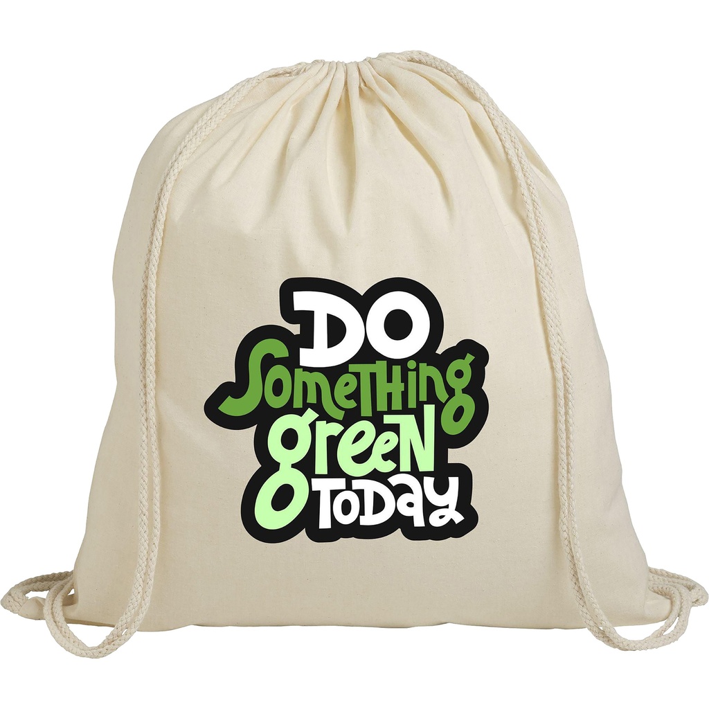 Cotton drawstring bag (100 gsm/2.95oz)