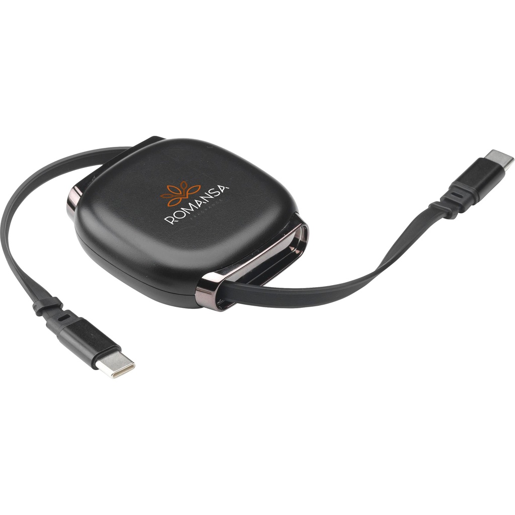 Retractable charging cable