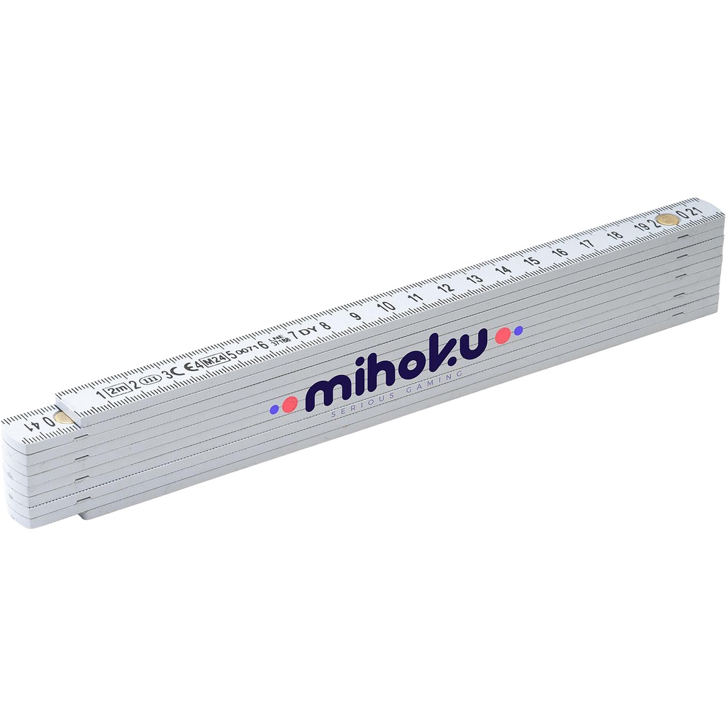 Metric folding ruler