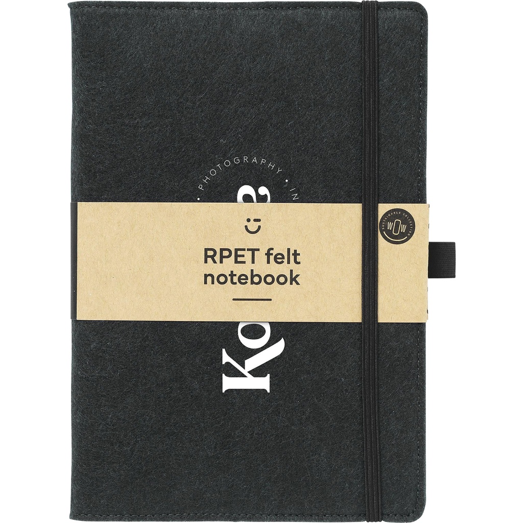 RPET felt notebook (approx A5)