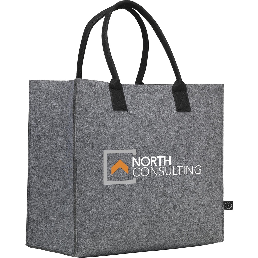 Large RPET felt shopper
