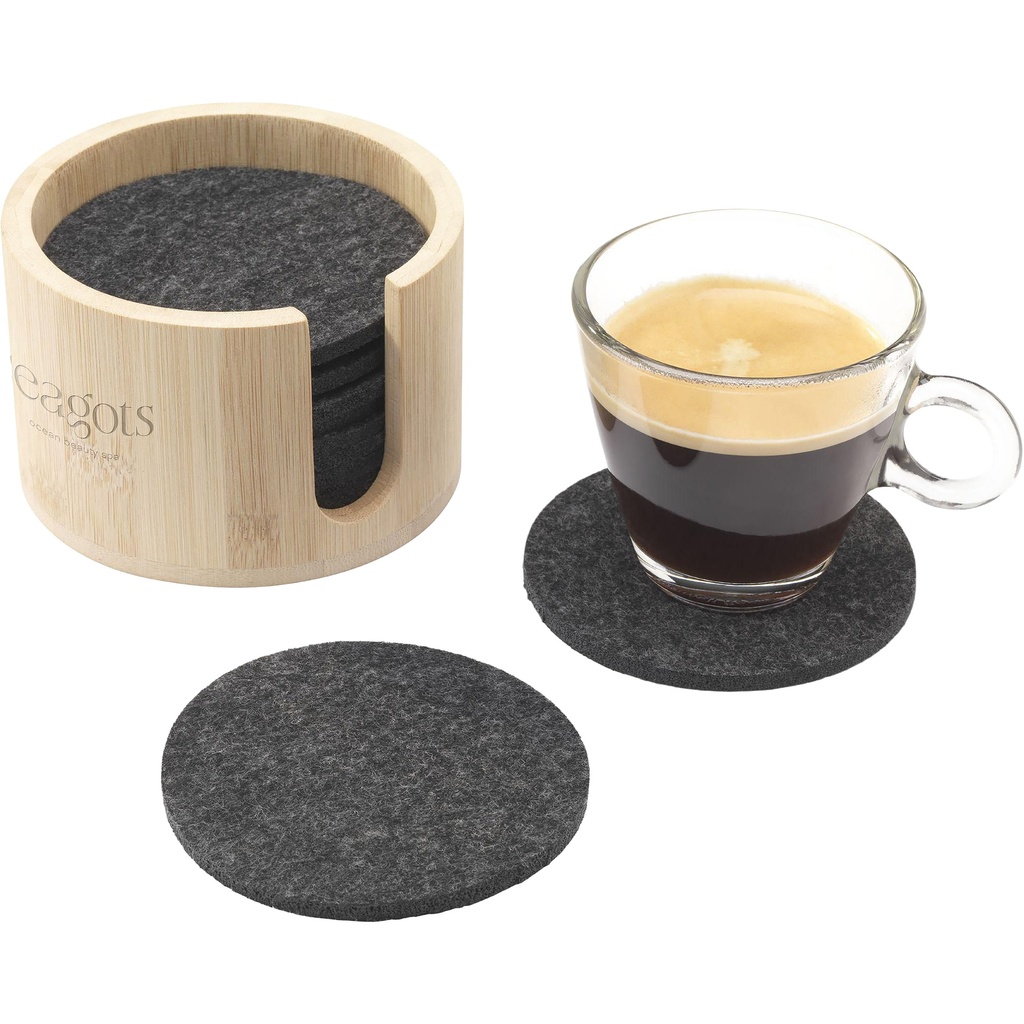 RPET Felt coaster set