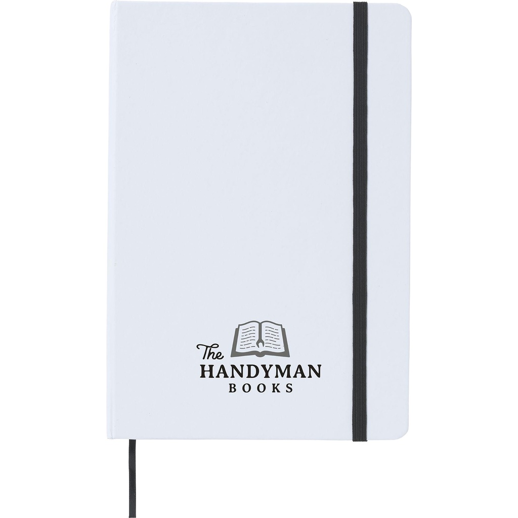 White cover notebook (approx A5)