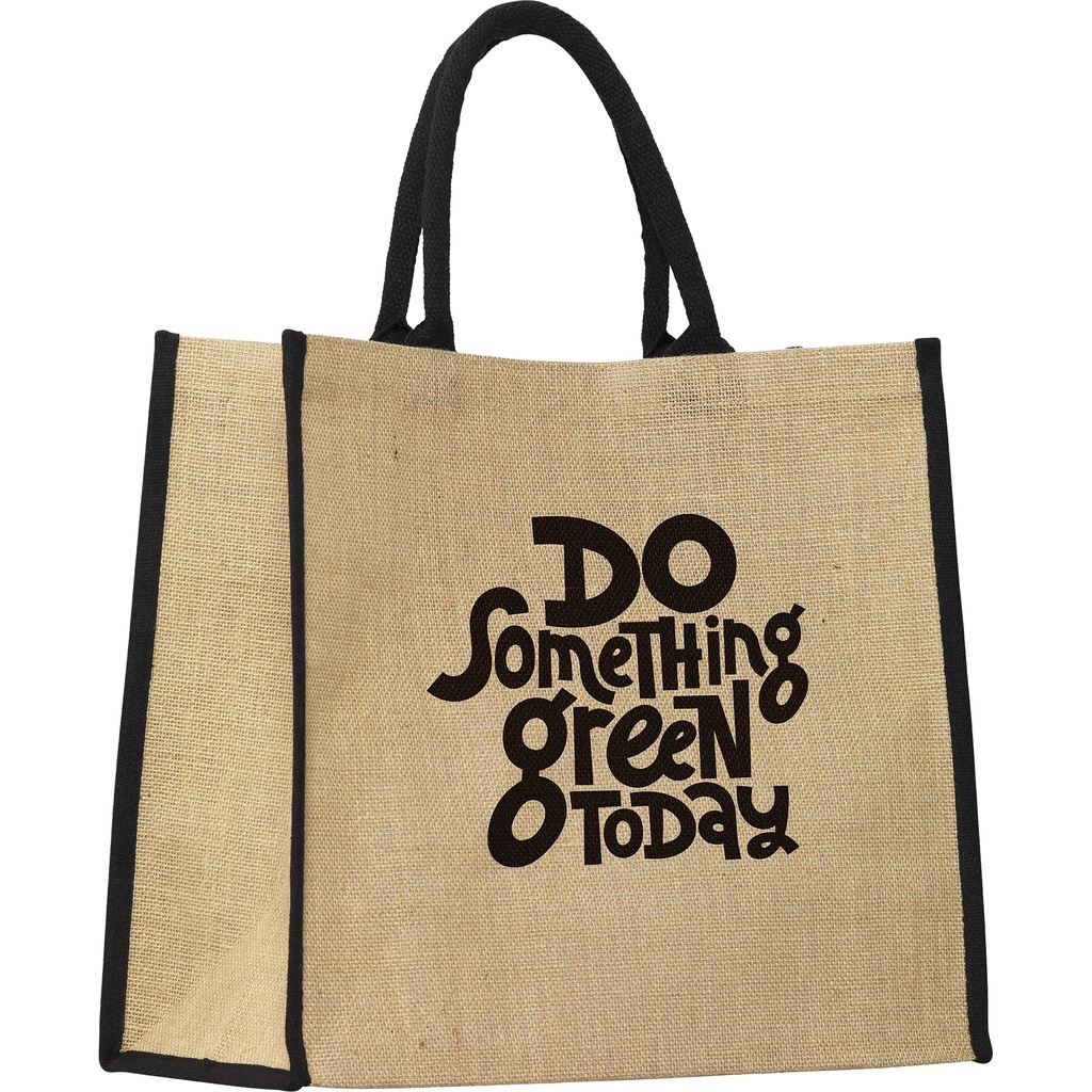 Jute shopper bag