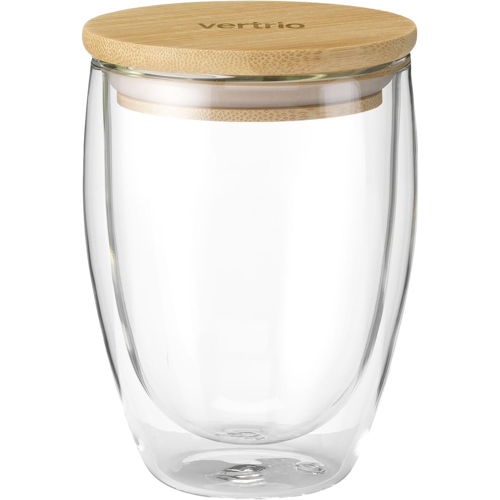 Double-walled glass cup (350ml)