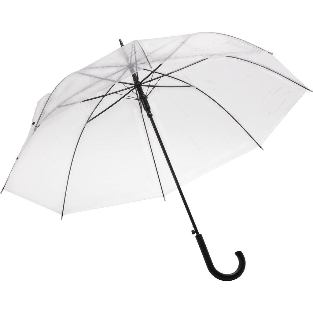 Transparent telescopic umbrella
