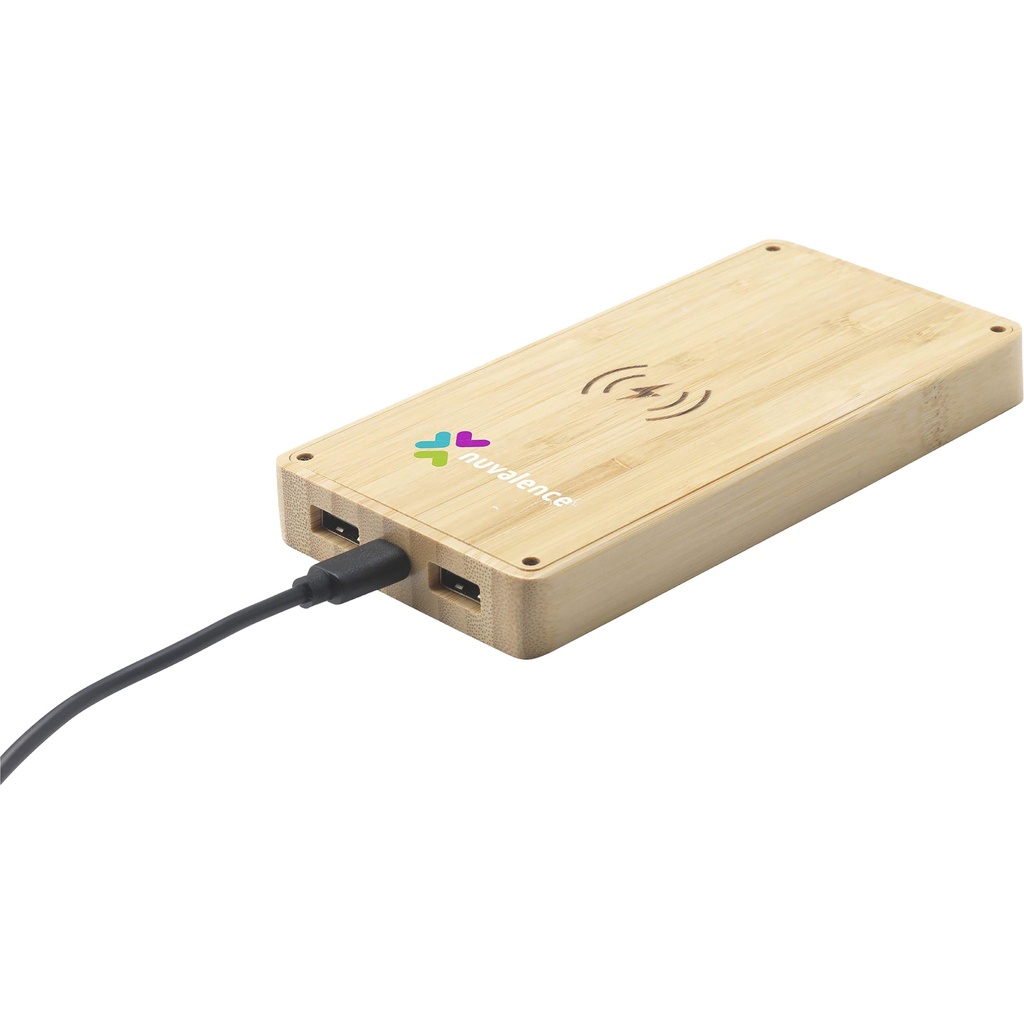 Wireless solar power bank (8,000 mAh)