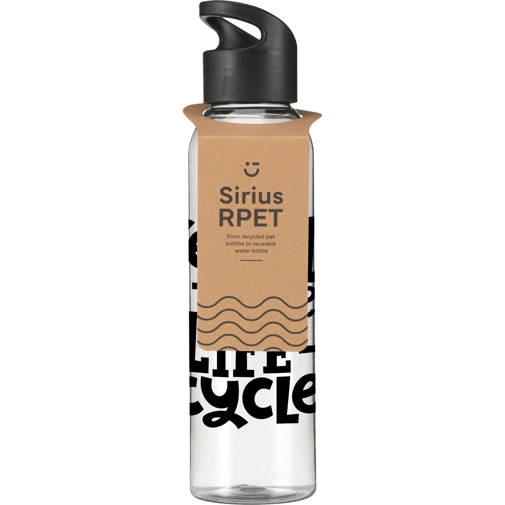RPET drinking bottle (650 ml)