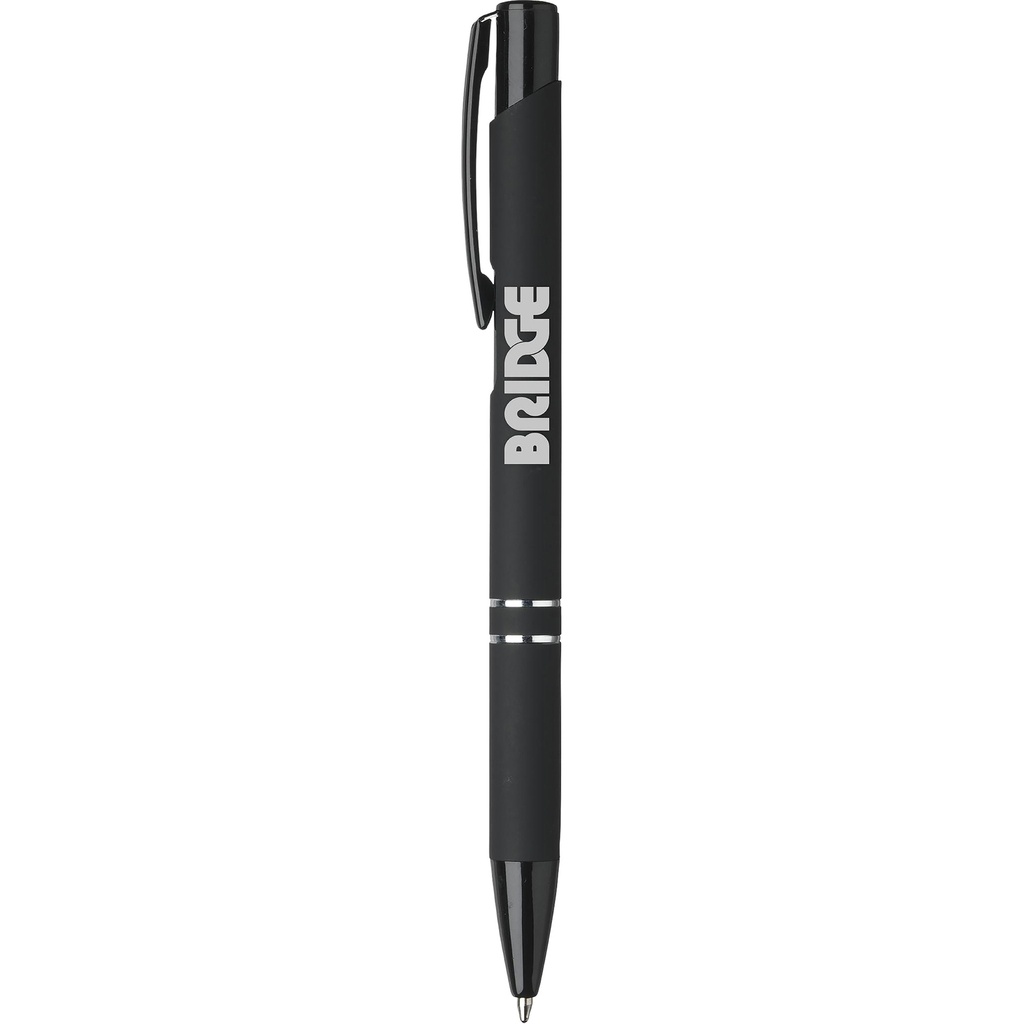 Rubberised pen