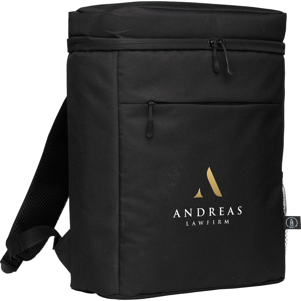 Recycled cooler backpack