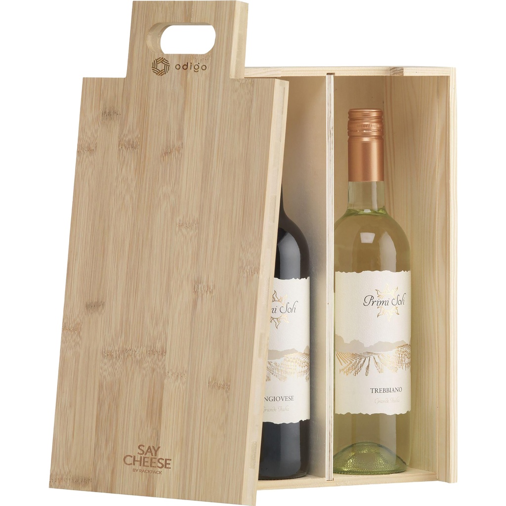 Rackpack cheese board & gift box