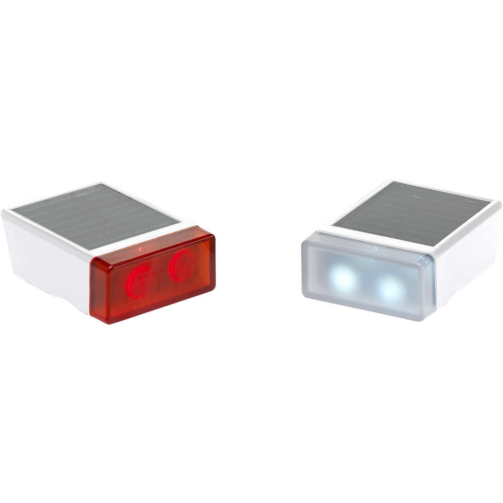Solar bike lights