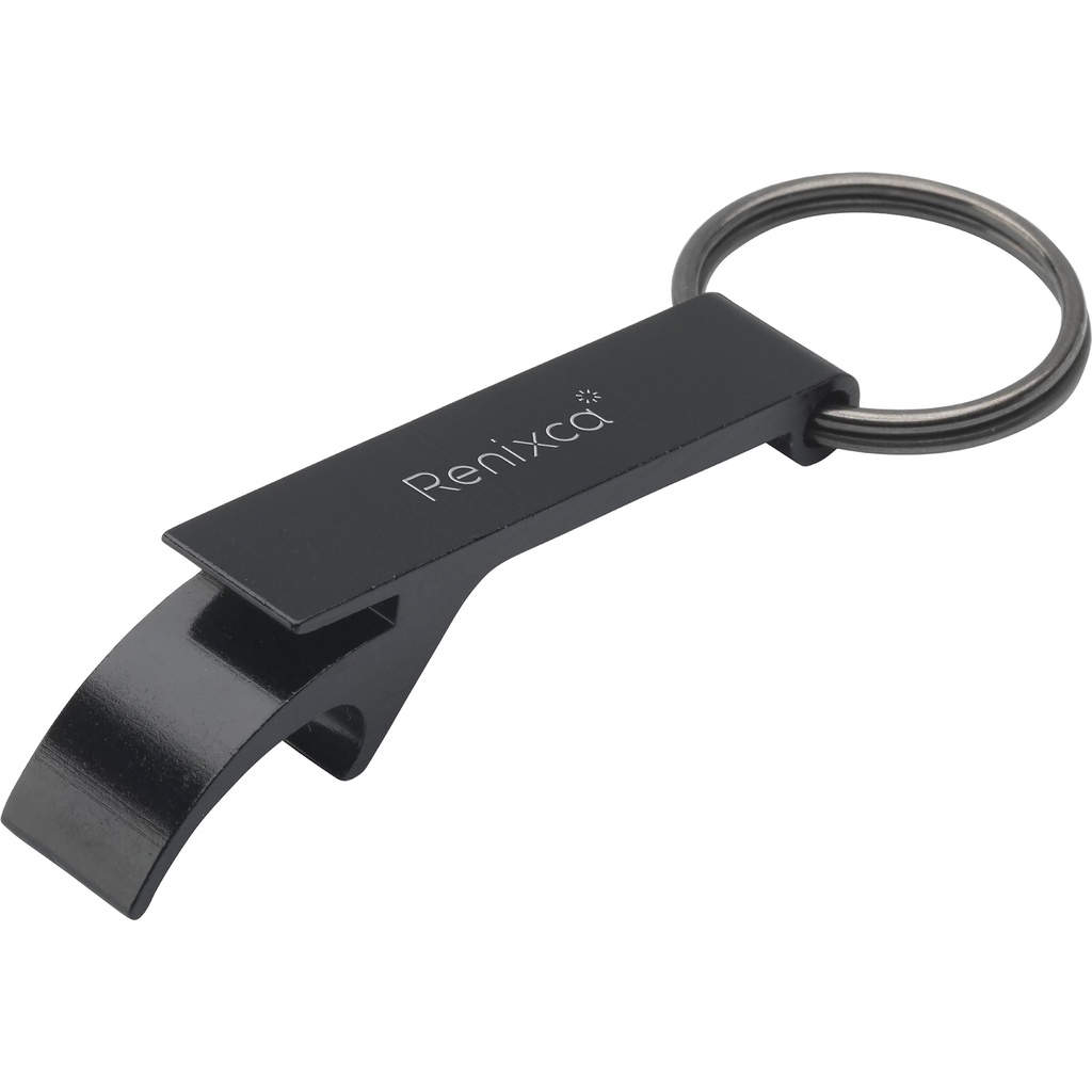 Recycled bottle opener keyring