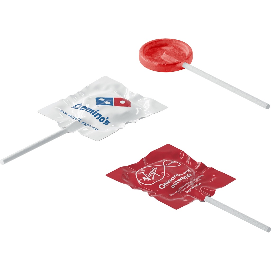 Flat round lollipop (approx. 5.6g)