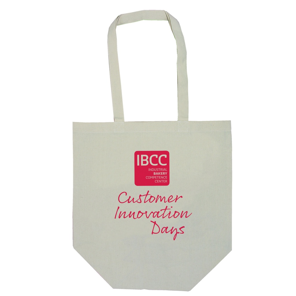 Natural canvas shopper. (220gsm/6.49oz)