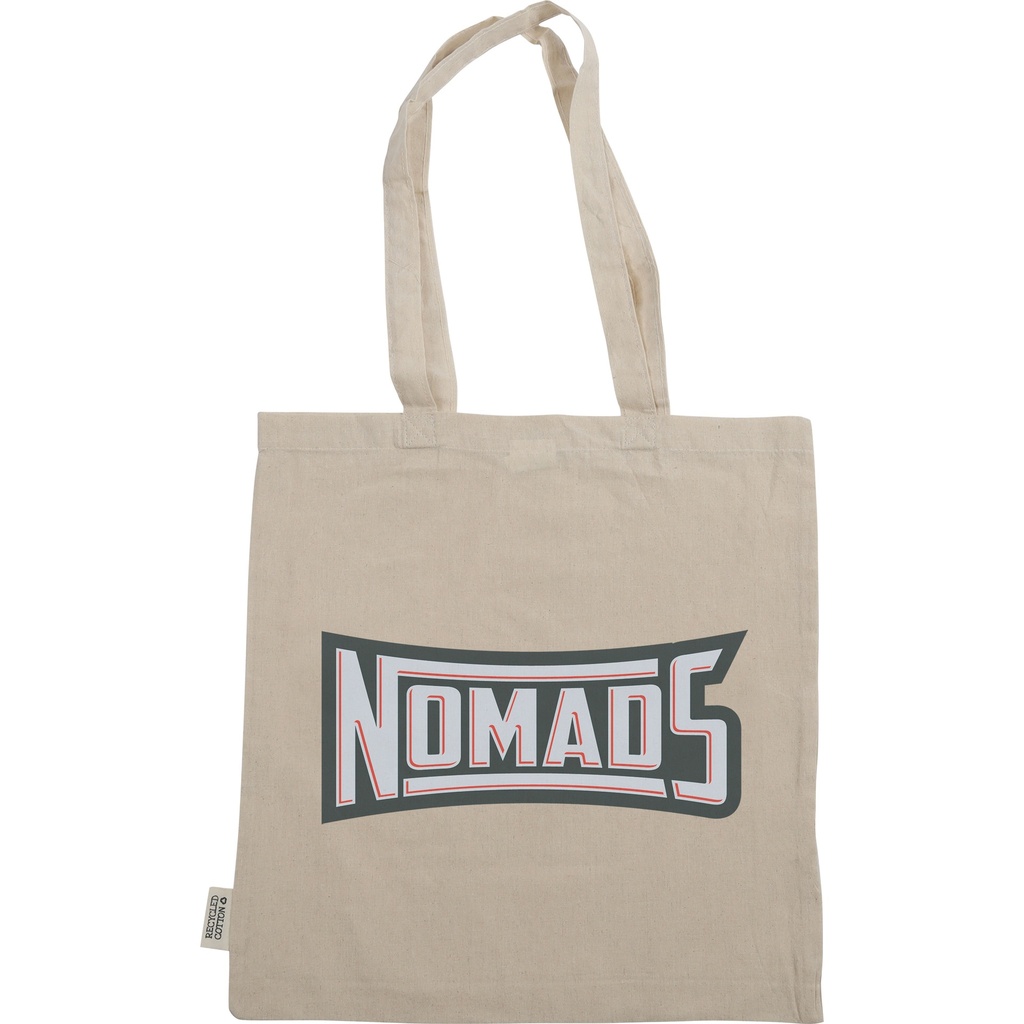 Recycled cotton bag. (125gsm/3.69oz)