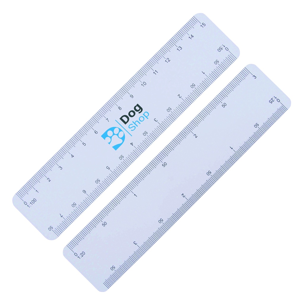 Ultra thin scale ruler (15cm)