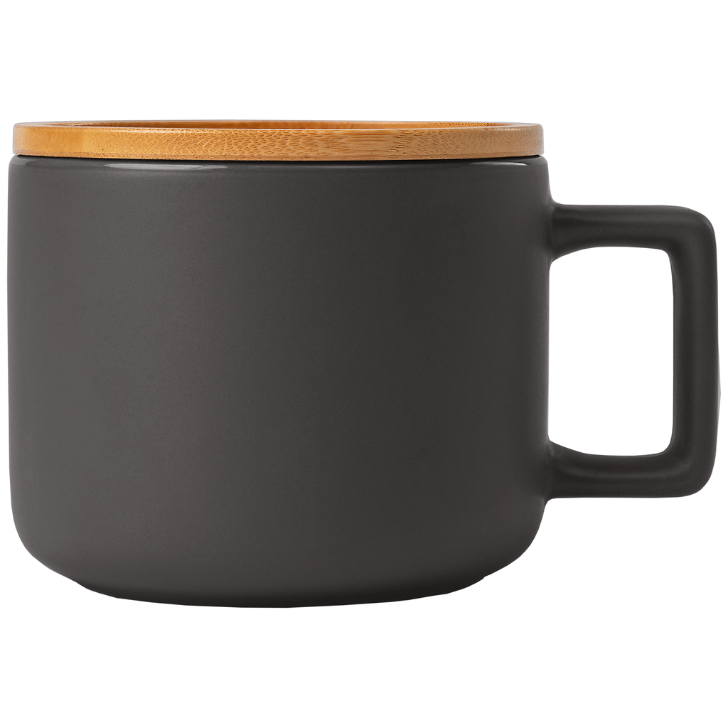 Café Virtuoso Ceramic Bamboo Lid Mug – 355 mL - Ceram-X