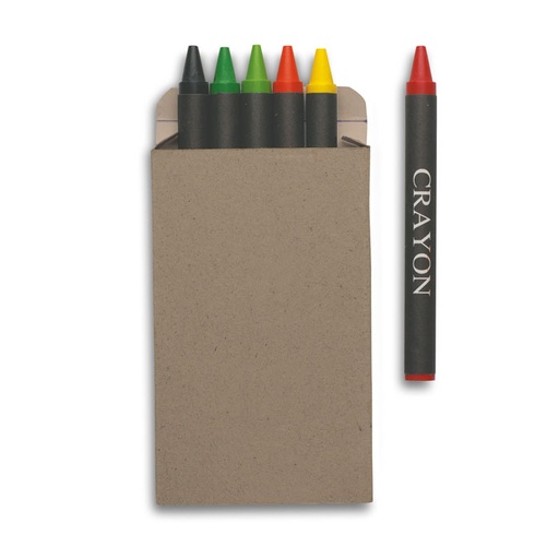 [IT2172] Carton Of 6 Wax Crayons