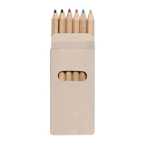 [KC2478] 6 Coloured Pencils In Box