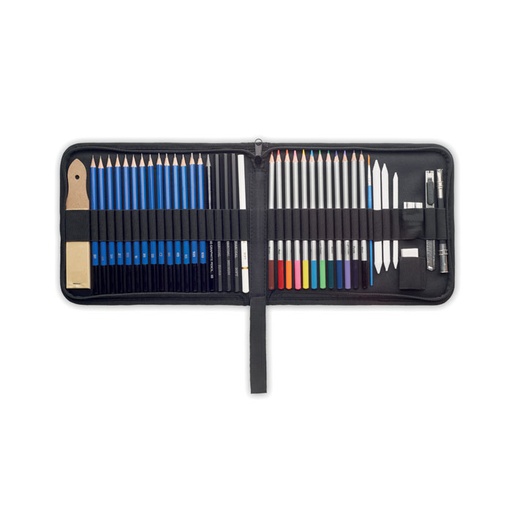 [MO2054-03] 40 Piece Art Set In Case