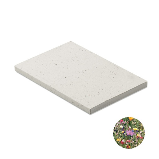 [MO2082-06] A5 Seed Paper Cover Notebook